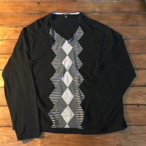 Men's V Neck Sweater by Alfani XL